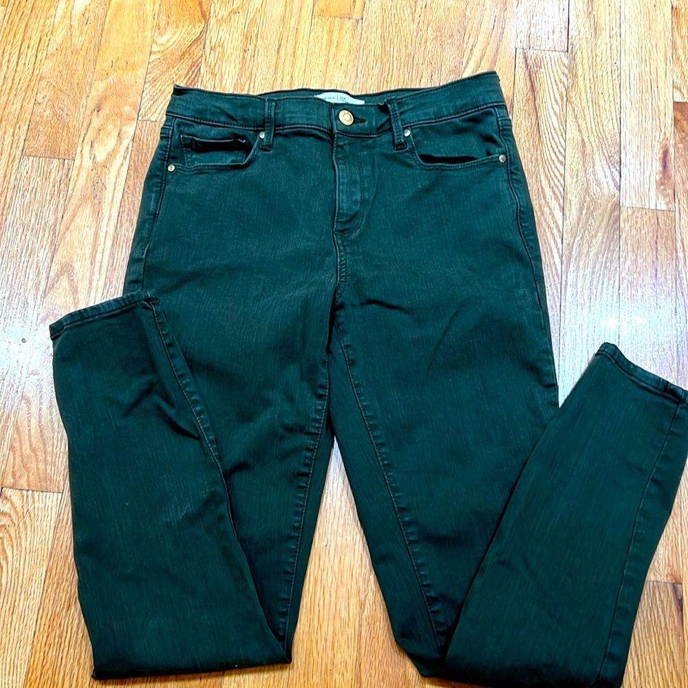 GAP 1969 True Skinny Olive Green Jean